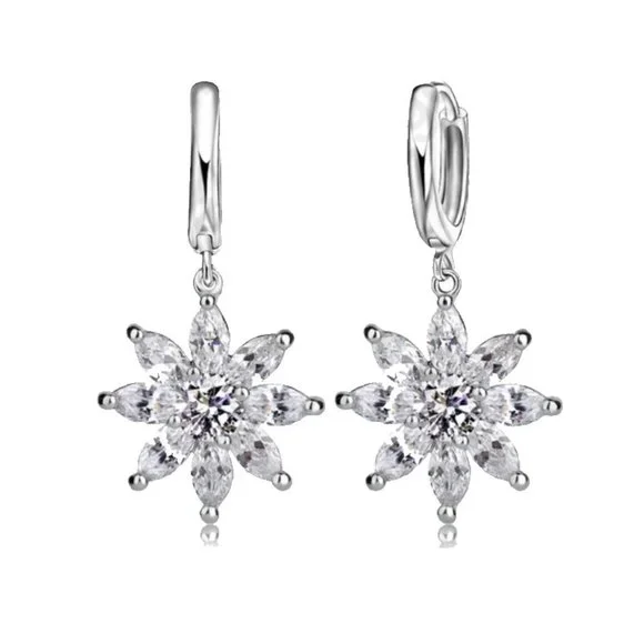 925 Sterling Silver Earrings And Necklace - Picture 7 of 7